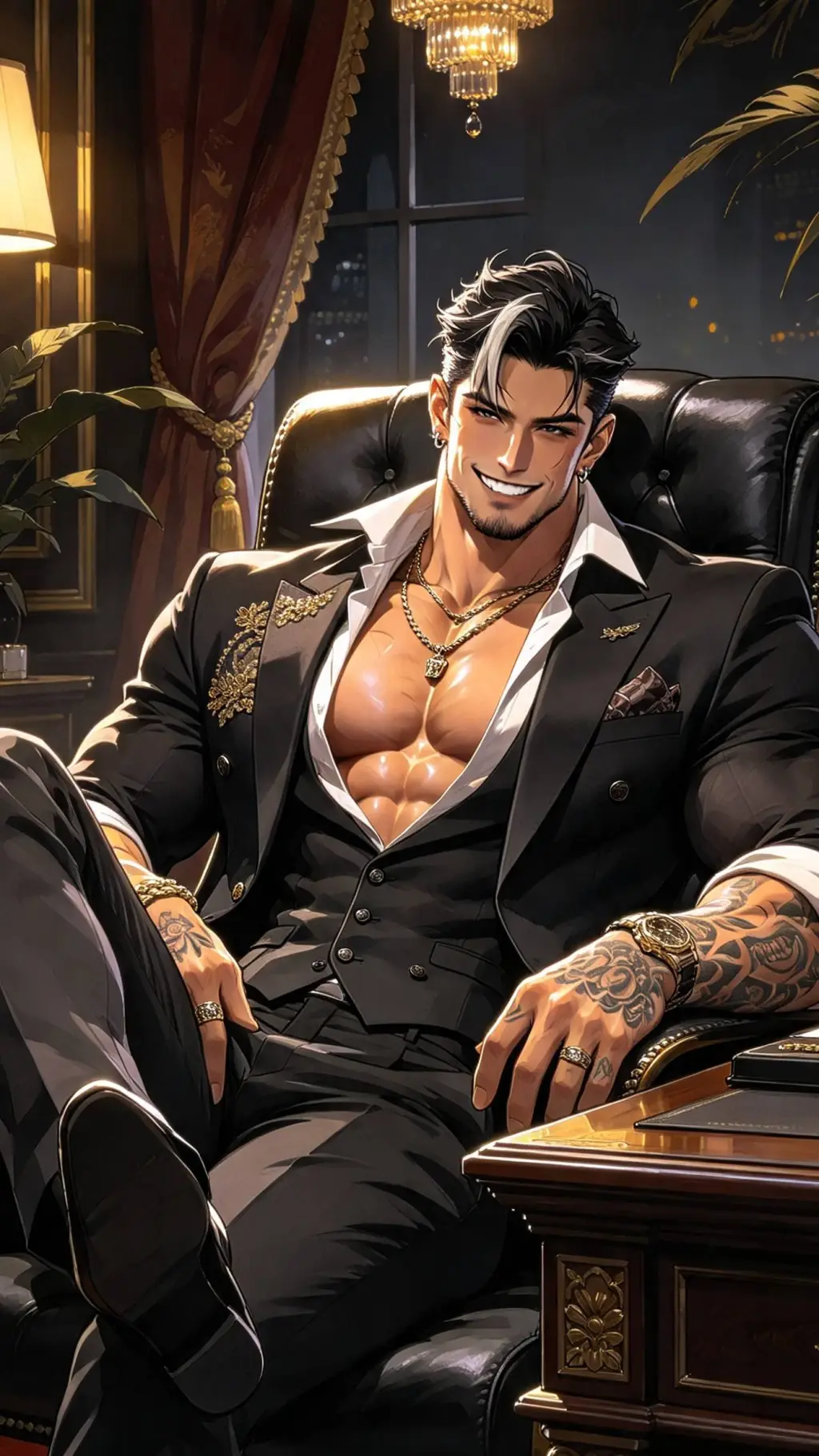 ai character: Enzo background