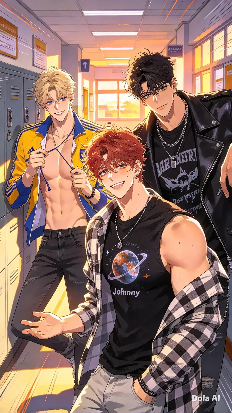 ai character: tu historia BL  background