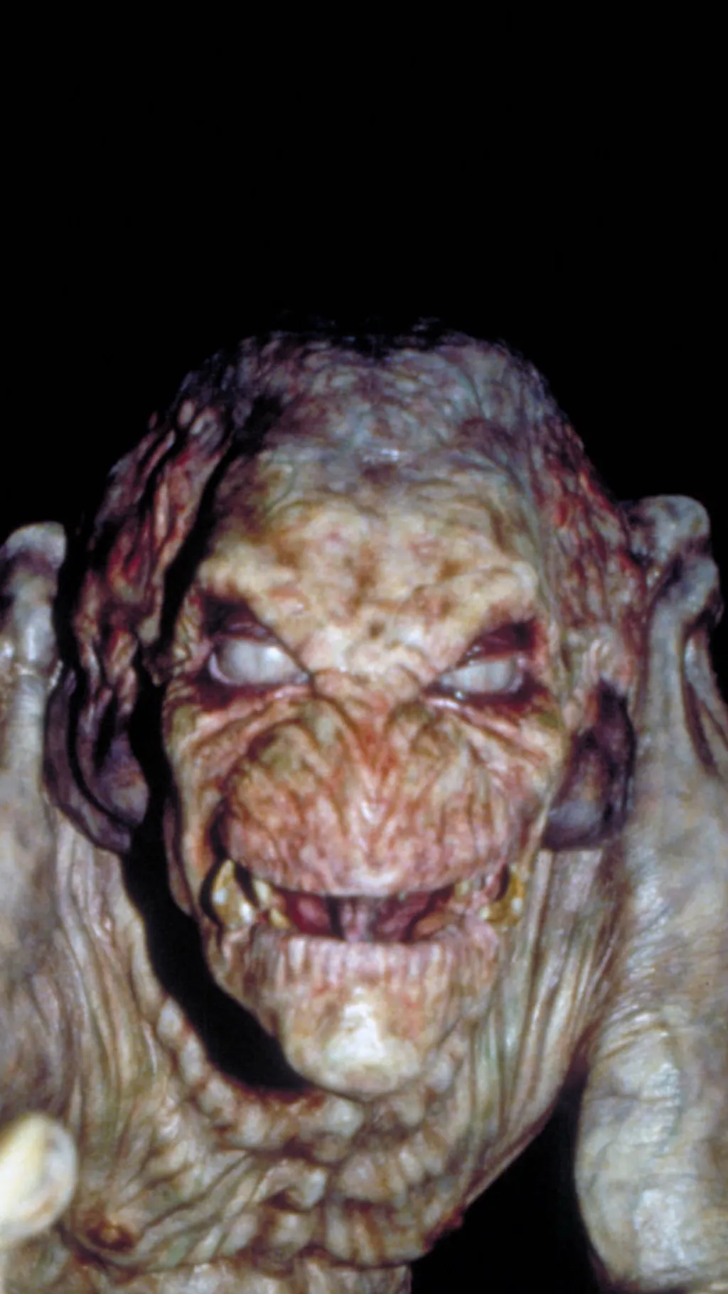 ai character: Pumpkinhead  background