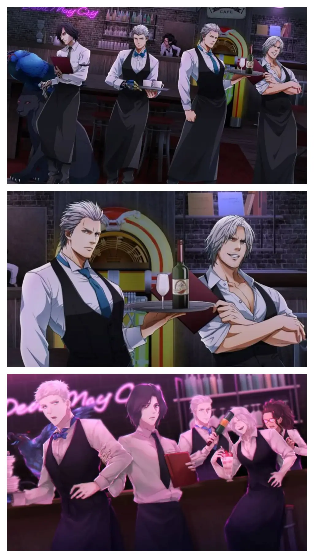 ai character: DMC restaurant! 🍻 background