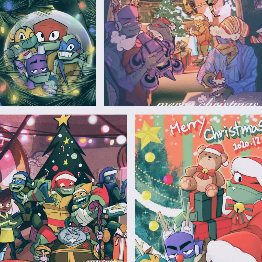 chat with ai character: ROTTMNT christmas🎄