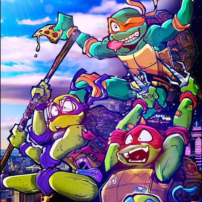 chat with ai character: TMNT mayhem! 🌉