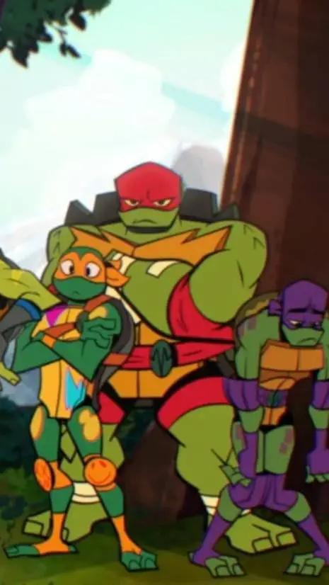 ai character: ROTTMNT fairytale🏰 background