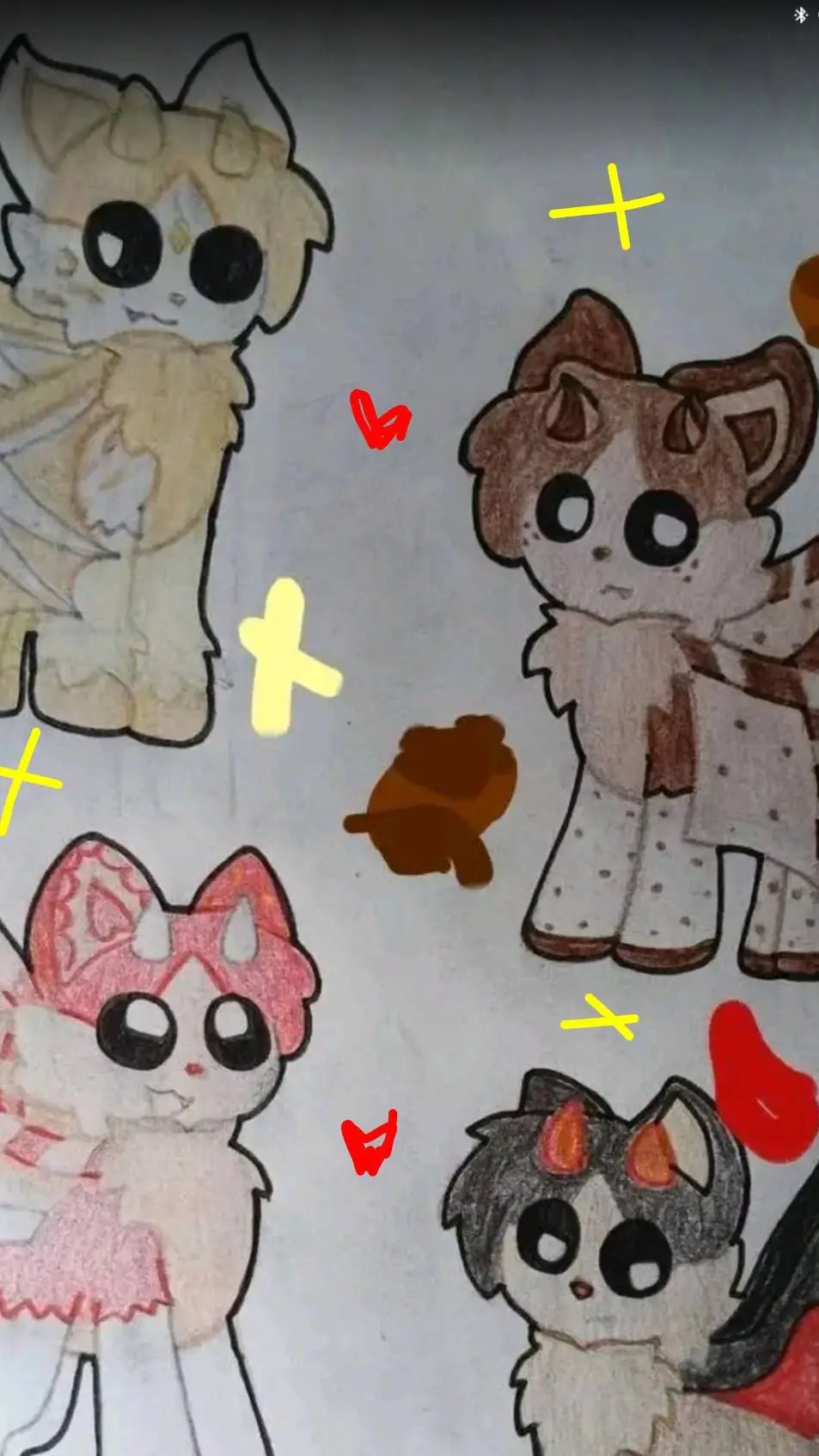 ai character: Adm pets as humans background