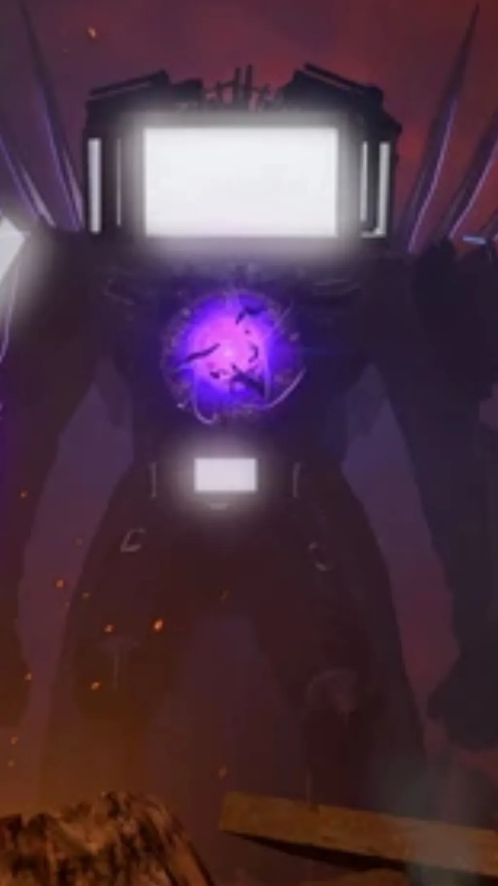 ai character: tv mans background