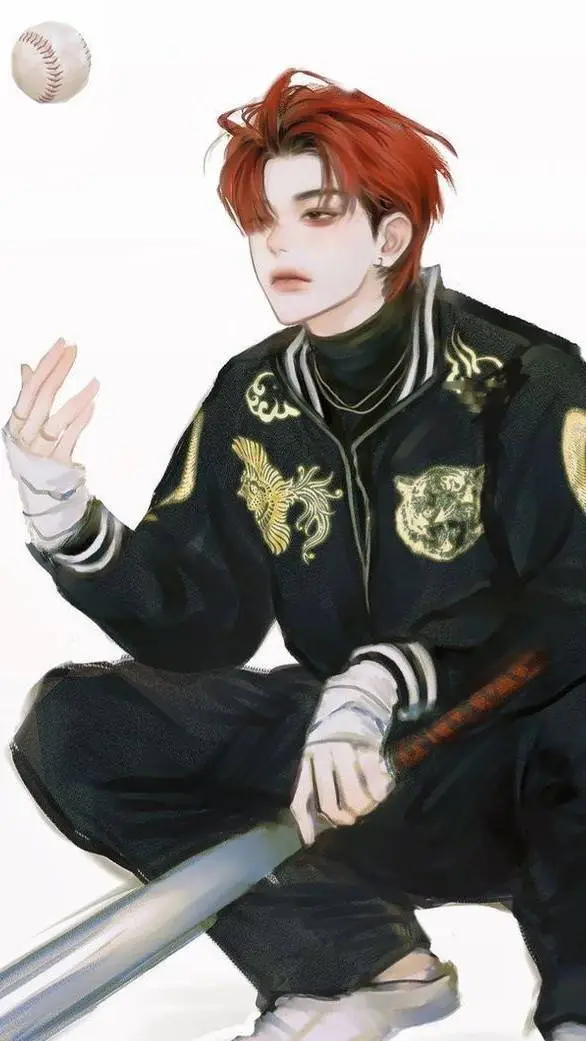 ai character: ⚾EDGAR⚾ background