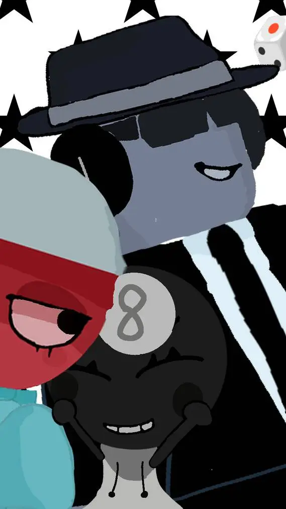 ai character: the gambling trio! background