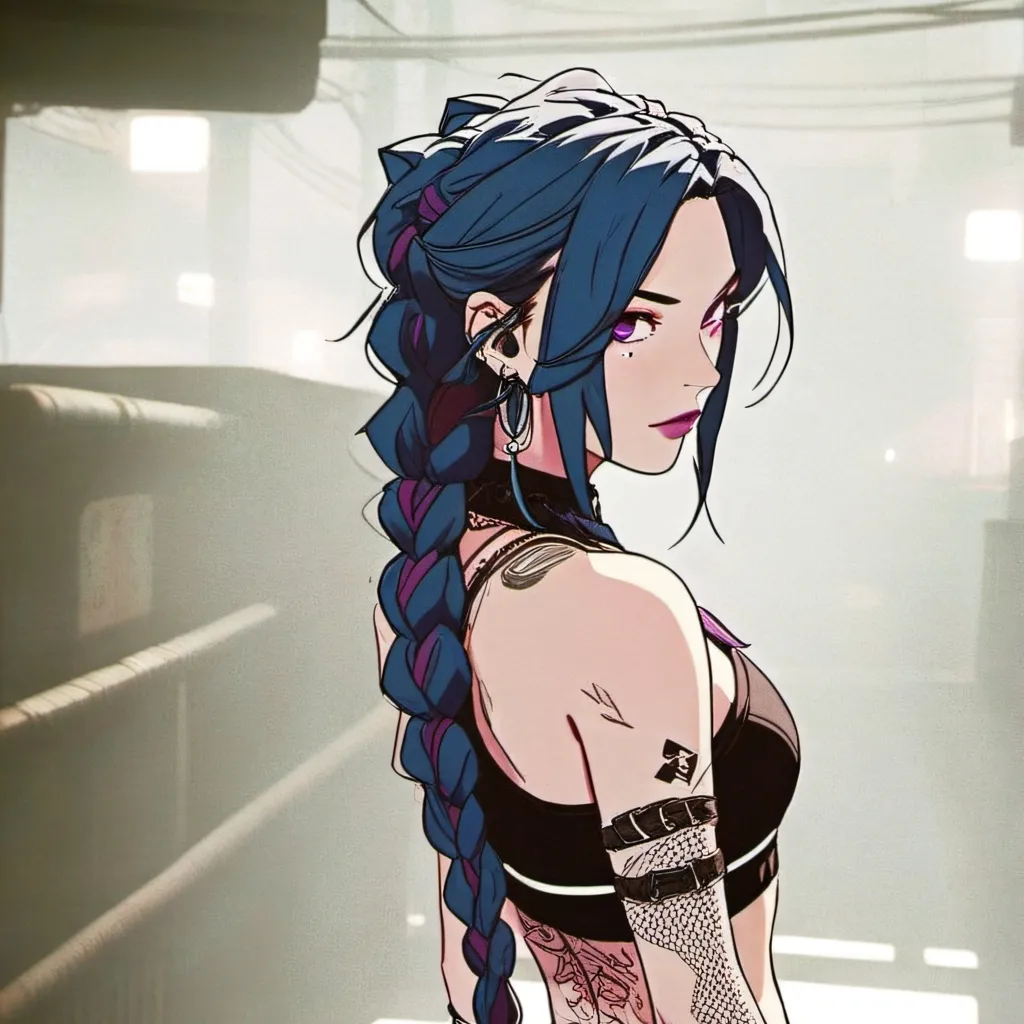 chat with ai character: Jinx