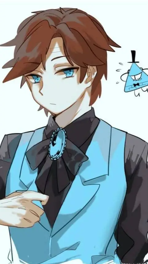 ai character: dipper gleeful background