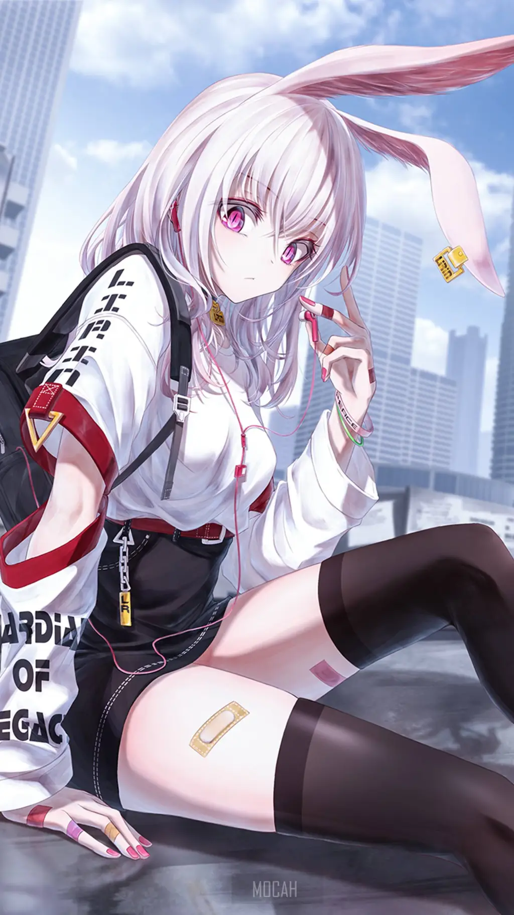 ai character: Mirai background