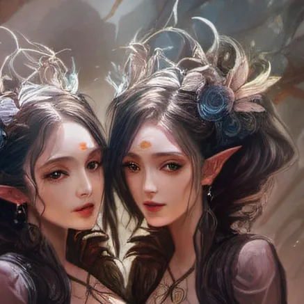 chat with ai character: Pregnant twins
