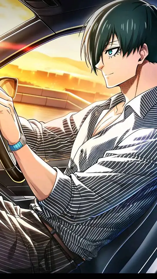 ai character: Rin from bluelock background