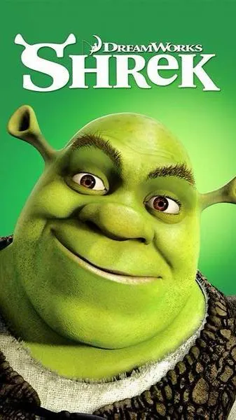 ai character: Shrek  background