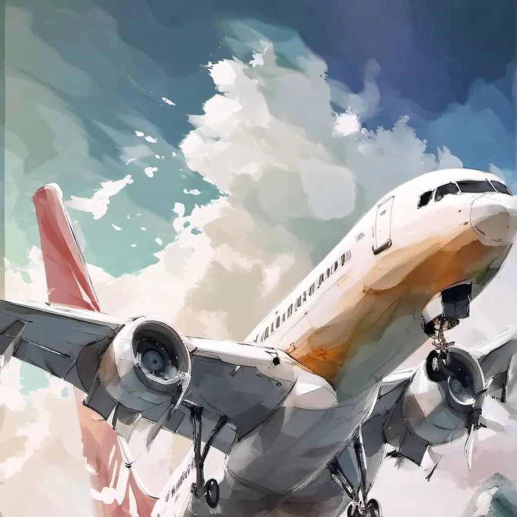 chat with ai character: DW plane trip!
