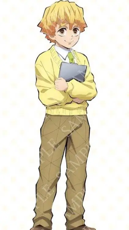 ai character: ⚡Zenitsu⚡ background