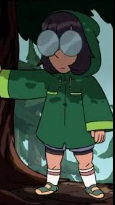 ai character: 💚michelle green💚 background