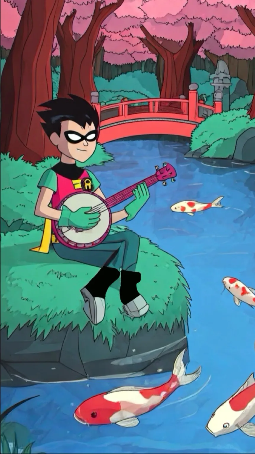 ai character: Robin background