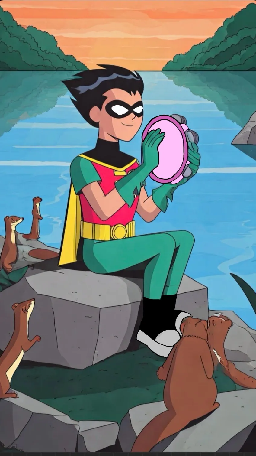 ai character: Robin  background