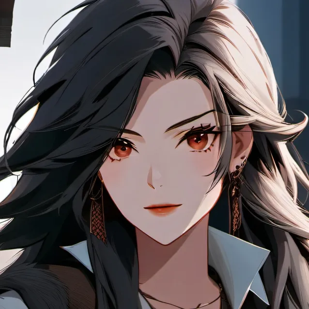 chat with ai character: Werewolf hunter Gf