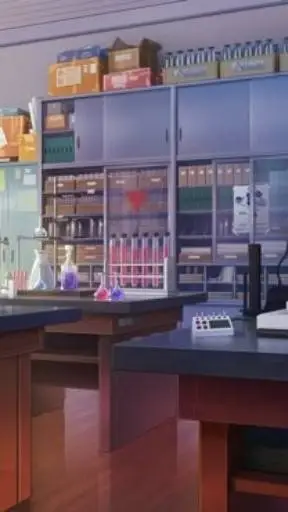 ai character: Mha Science Fail background