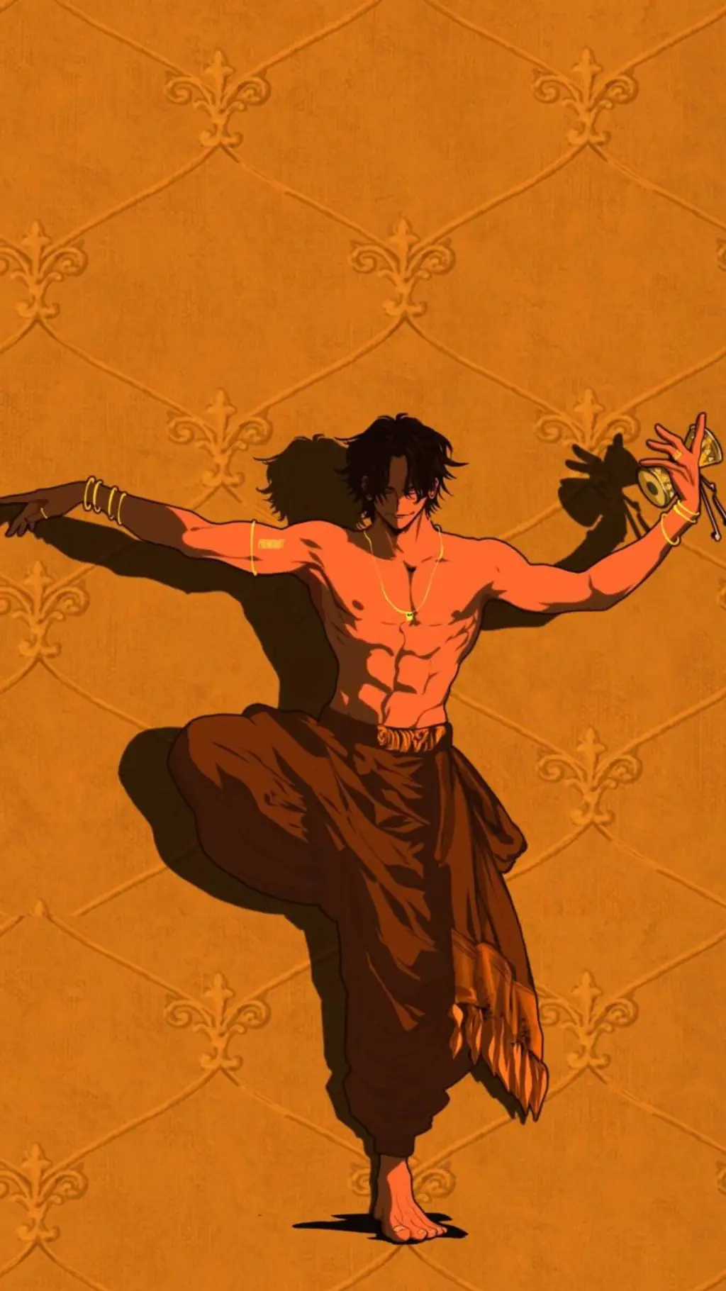 ai character: Portgas D. Ace background