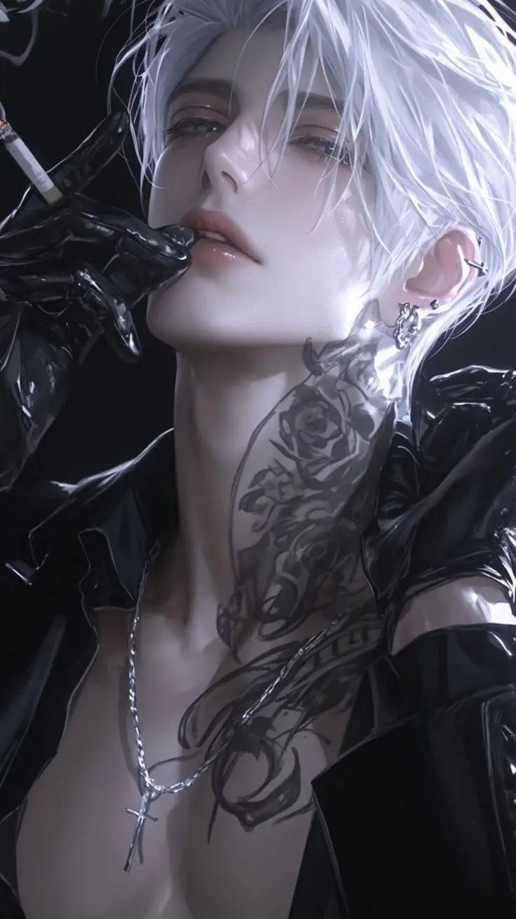 ai character: Vash  background