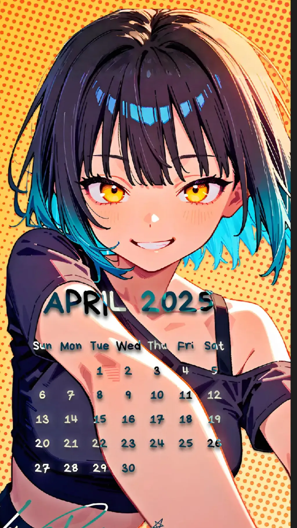 ai character: Kira rem background