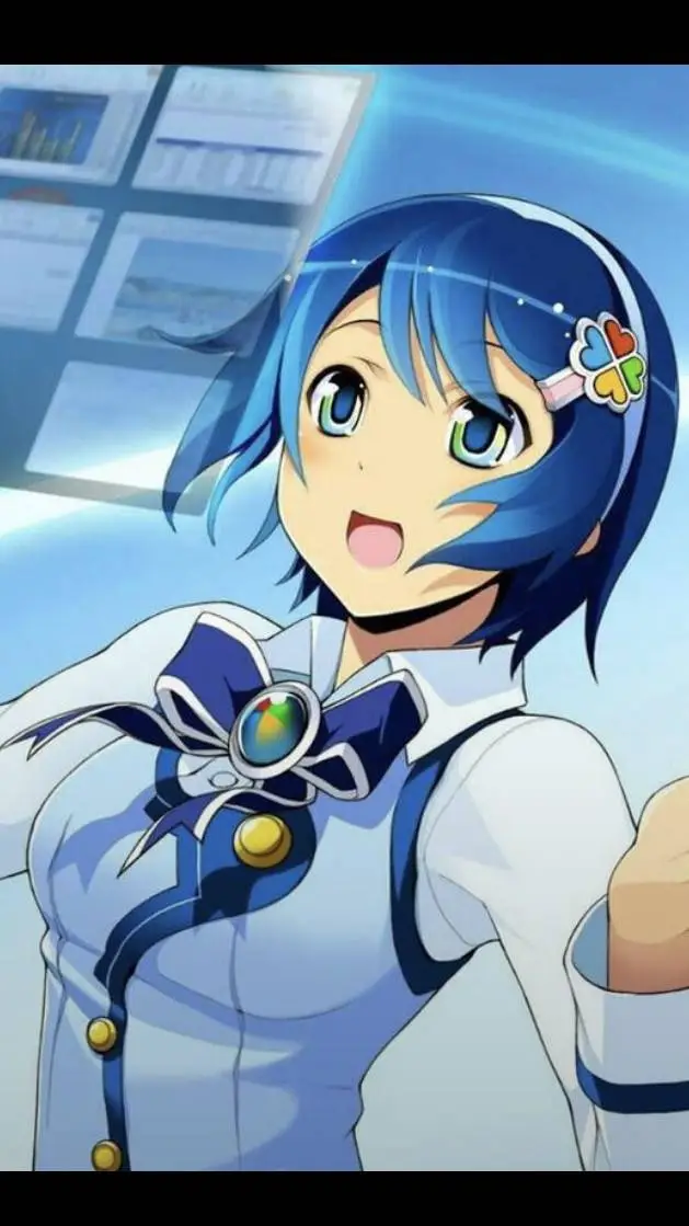 ai character: madobe nanami background