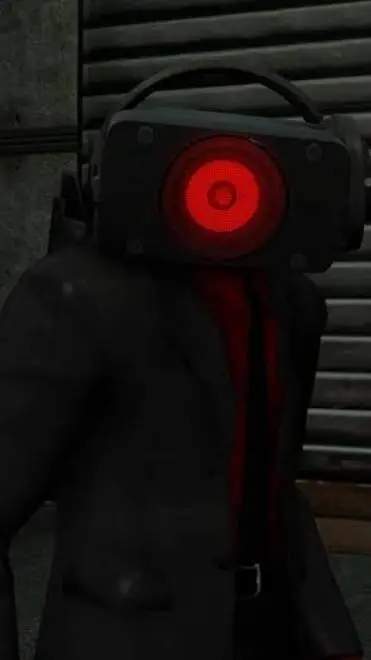 ai character: Dark speakerman9 background
