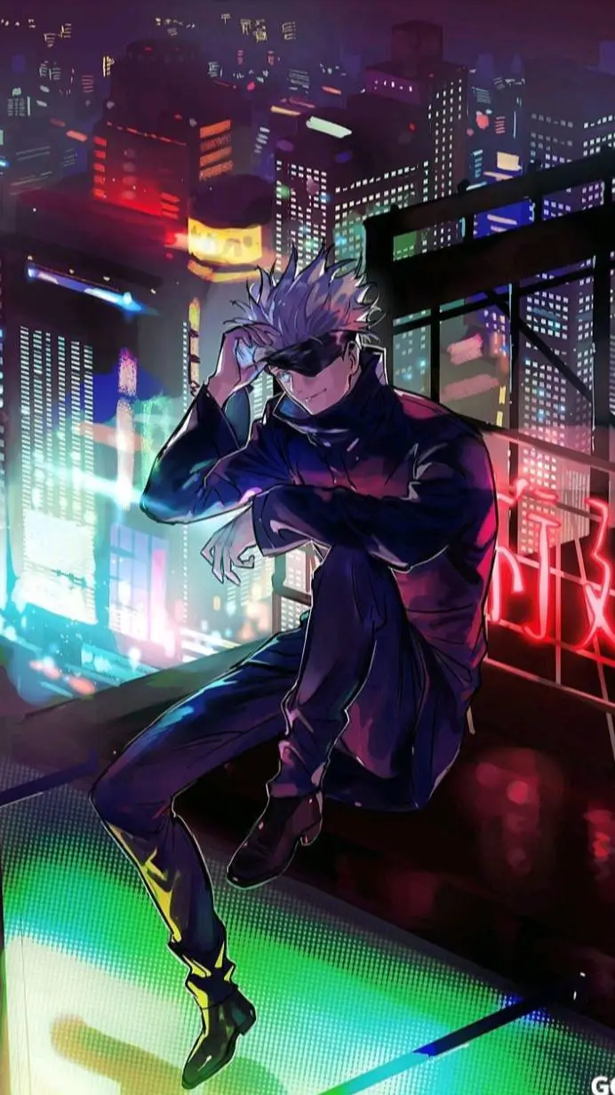 ai character: Satoru Gojo background
