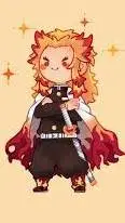 ai character: Kyojuro rengoku  background