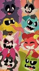 ai character: Nightmares critter background