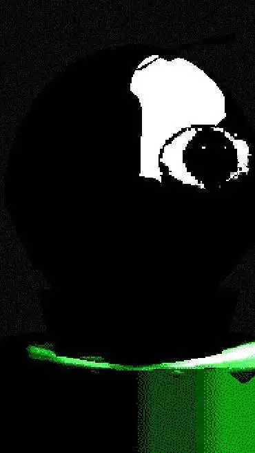ai character: ...baldi? background