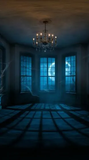 ai character: Make up scary background