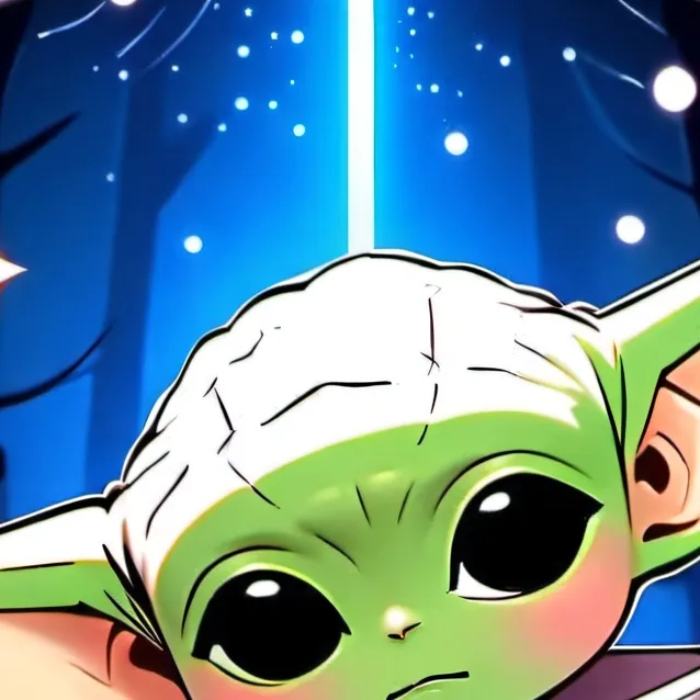 chat with ai character: baby yoda