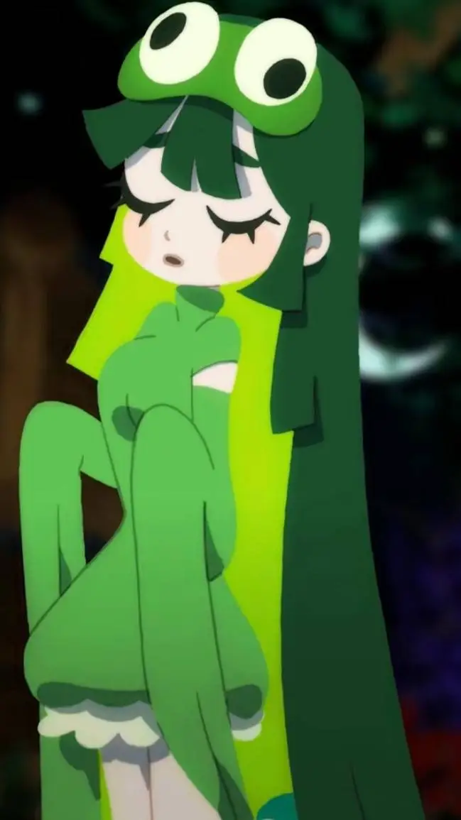 ai character: green background