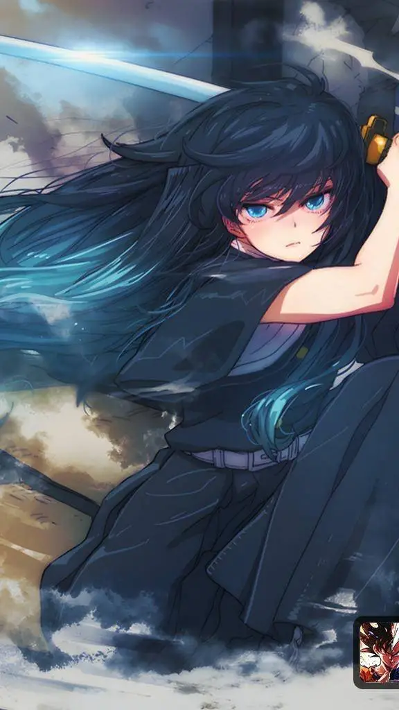 ai character: tokito muichiro background