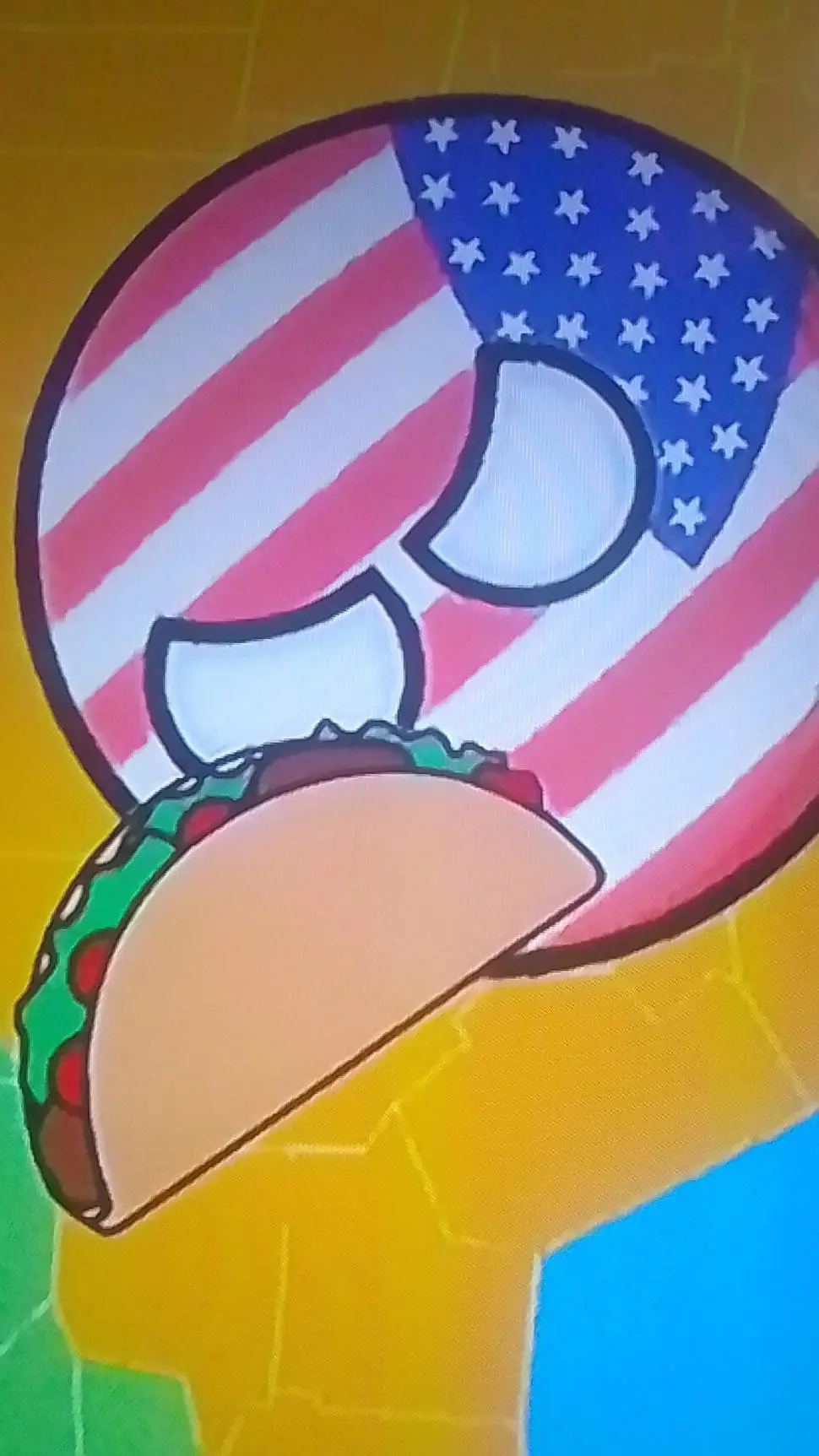 ai character: Estados Unidos background