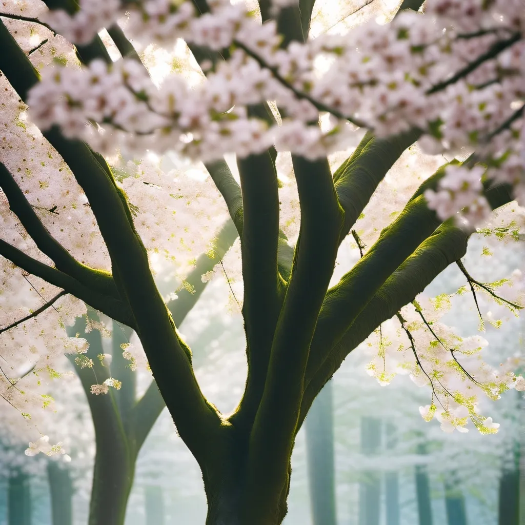 chat with ai character: peaceful  forest