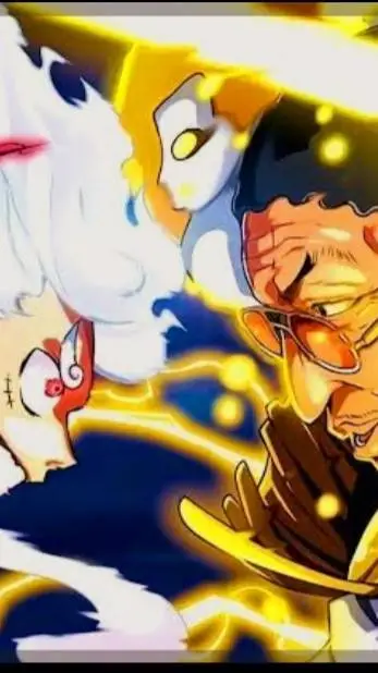 ai character: !!LUFFY VS KIZARU! background