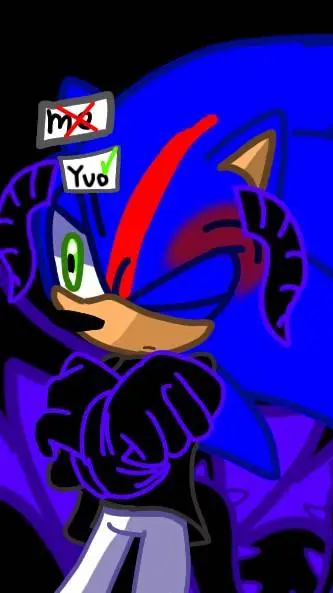 ai character: Sonic  background