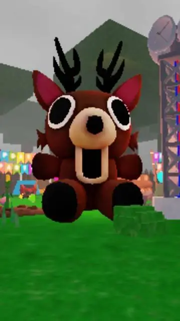 ai character: Deer x owl  background