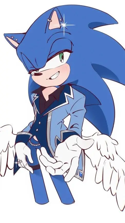 ai character: Sonic  background