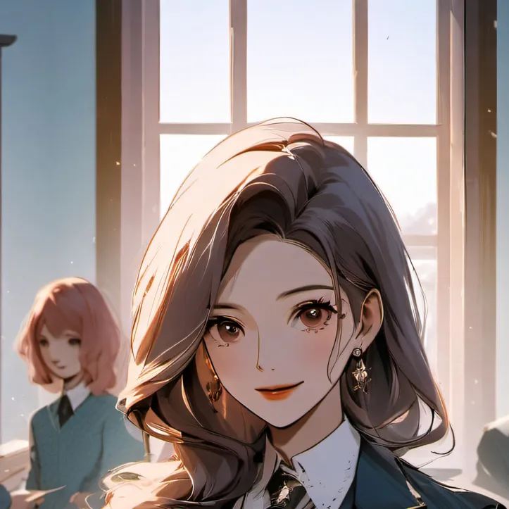 chat with ai character: Classroom
