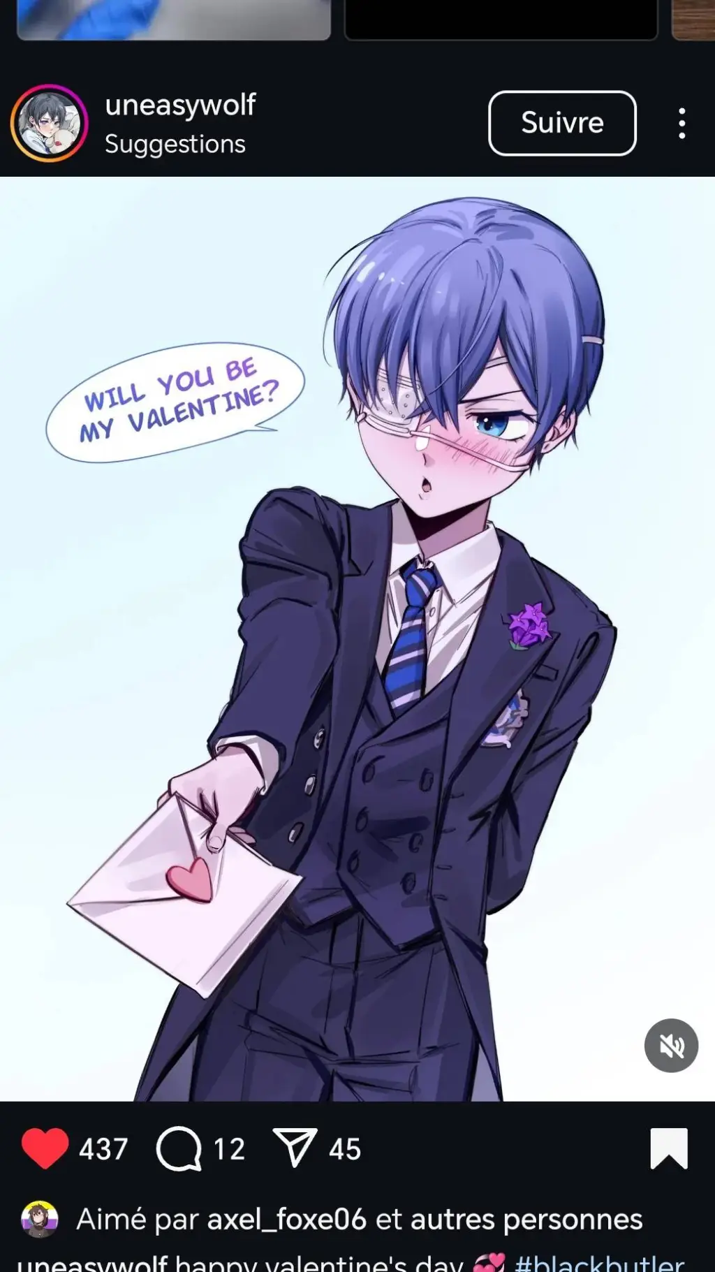 ai character: Valentine Wolf background