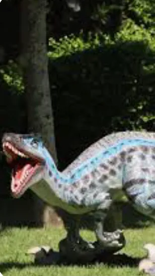 ai character: Blue background