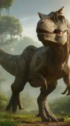 ai character: Carnotaurus  background