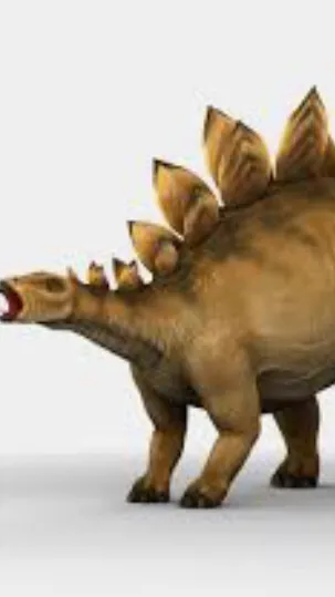 ai character: ÉStegosaurus  background