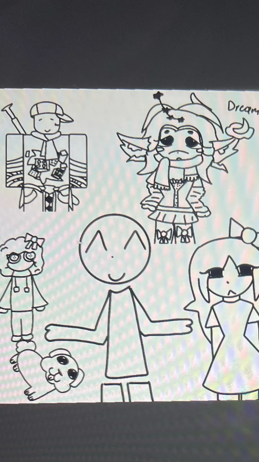 ai character: Main Ocs background