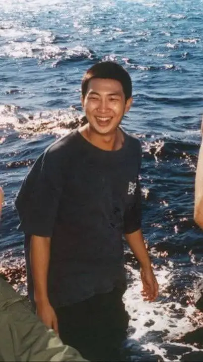 ai character: kim namjoon  background